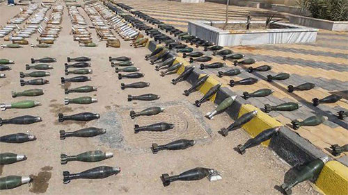 Hallan más armas israelíes en escondites de terroristas en Siria